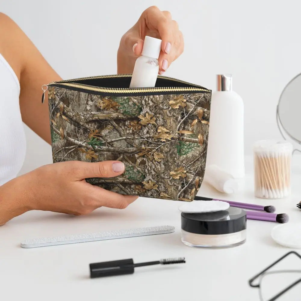Camo Cosmetics Bag