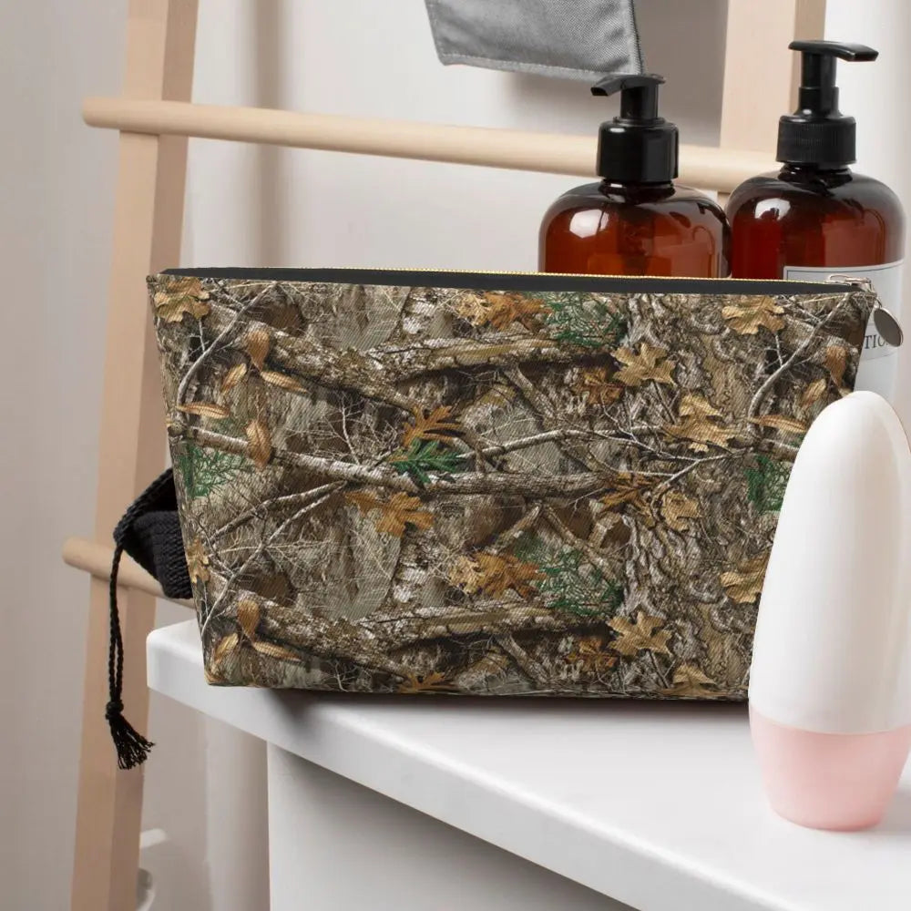 Camo Cosmetics Bag